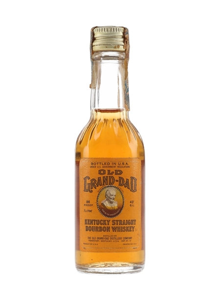 Old Grand Dad Bottled 1960s 4.7cl / 43%