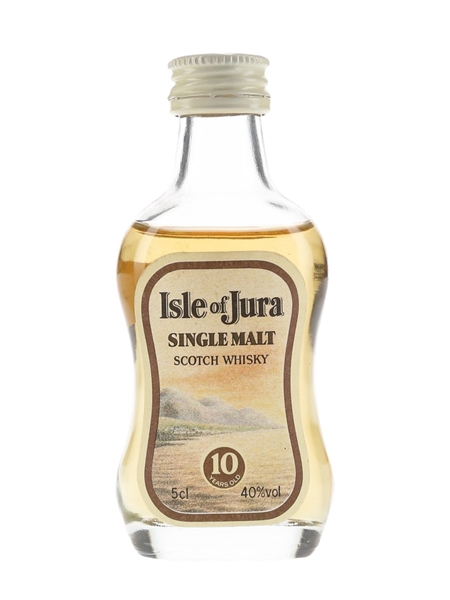 Isle Of Jura 10 Year Old Bottled 1980s 5cl / 40%