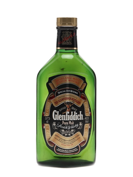 Glenfiddich Pure Malt Bottled 1980s 37.5cl