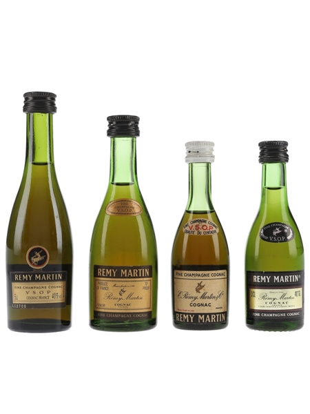 Remy Martin VSOP Bottled 1960s-1990s 4 x 3cl-5cl / 40%