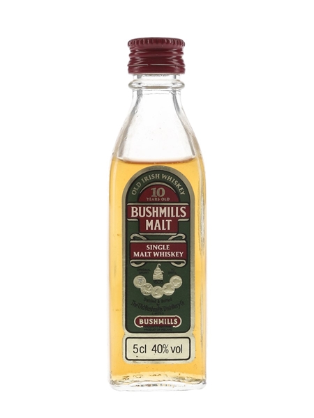 Bushmills 10 Year Old Bottled 1980s 5cl / 40%