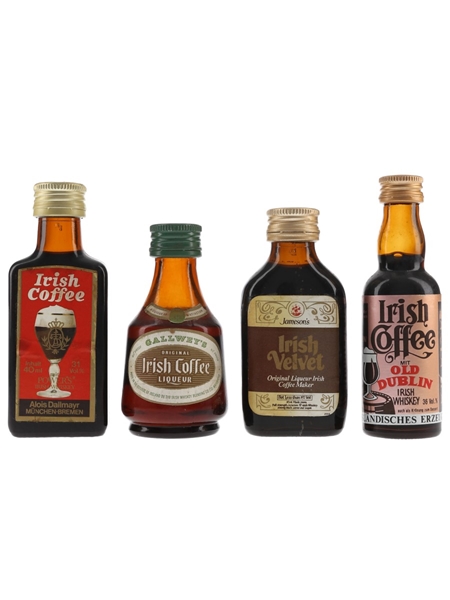 Irish Coffee Liqueur  4 x 4cl-5cl