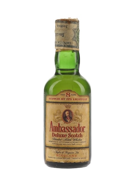 Ambassador 8 Year Old Deluxe Bottled 1970s - Sposetti 5cl