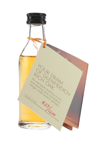 Glenfiddich 14 Year Old Rich Oak Sample Bottle 5cl / 40%