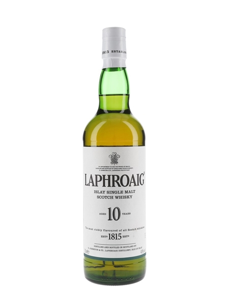 Laphroaig 10 Year Old  70cl / 40%