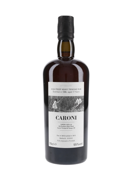 Caroni 1996 17 Year Old High Proof Heavy Trinidad Rum Bottled 2013 - Velier 70cl / 55%