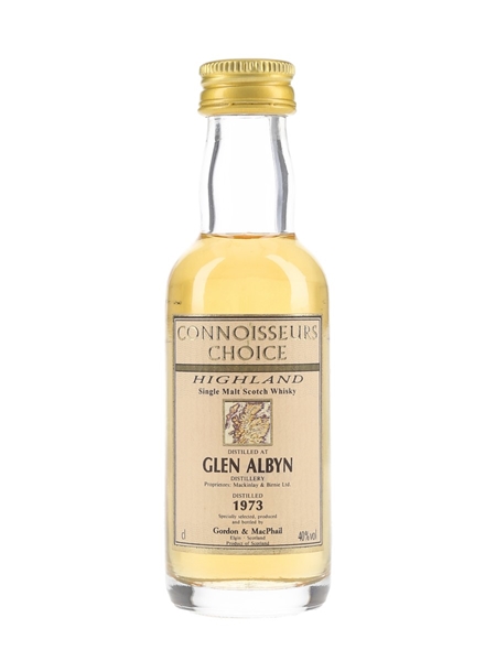 Glen Albyn 1973 Connoisseurs Choice Bottled 1990s - Gordon & MacPhail 5cl / 40%