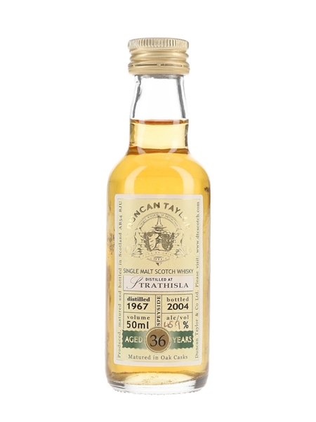 Strathisla 1967 36 Year Old Bottled 2004 - Duncan Taylor 5cl / 45.9%