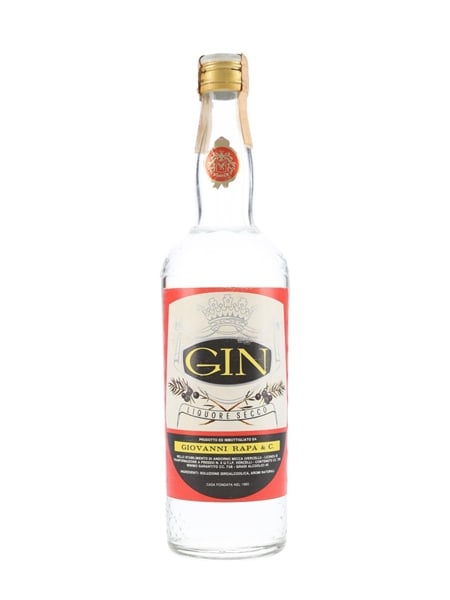 Giovanni Rapa Gin Liquore Secco Bottled 1970s 75cl / 40%