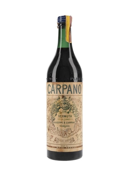 Carpano Vermouth Bottled 1960s 100cl / 16.5%