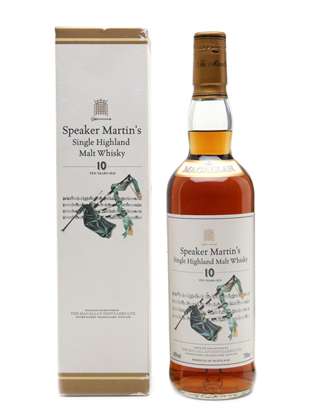 Macallan 10 Years Old Speaker Martin's 70cl / 40%