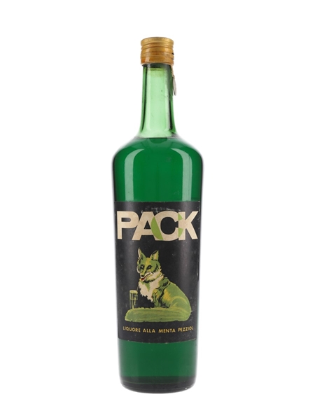 Pezziol Pack Menta Bottled 1950s 100cl / 28%