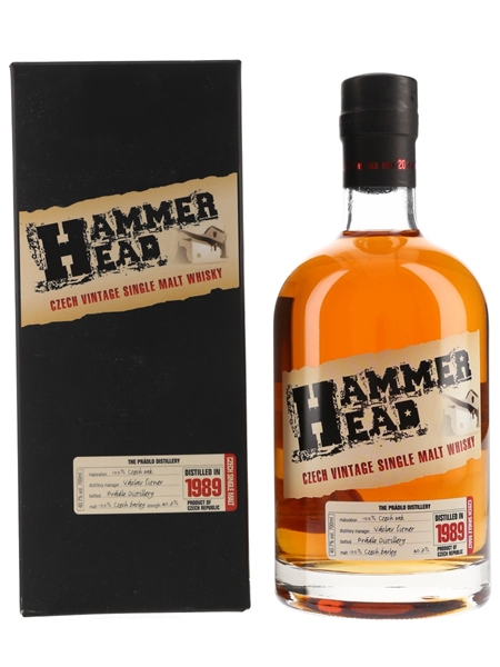 Hammer Head 1989 Czech Single Malt 70cl / 40.7%