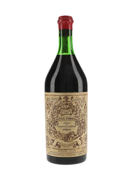 Carpano Antica Formula Vermouth Bottled 1960s 100cl / 16.5%