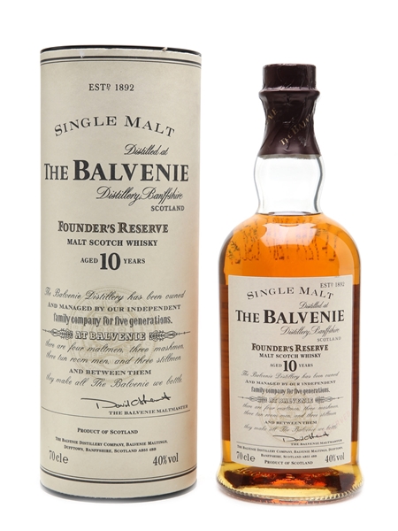 Balvenie 10 Years Old Founder's Reserve 70cl / 40%