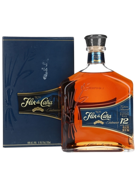 Flor De Cana 12 Year Old Single Estate Rum 70cl / 40%