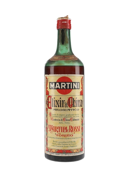 Martini Elixir Di China Bottled 1960s 100cl / 31%