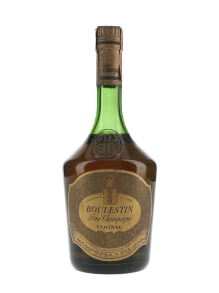 Boulestin Fine Champagne Cognac Bottled 1960s-1970s - Cinzano 73cl / 40%