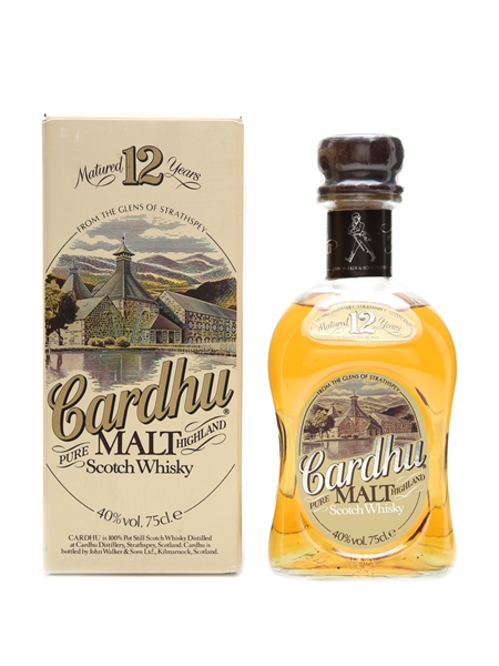 Cardhu 12 Years Old Bottled 1980s 75cl