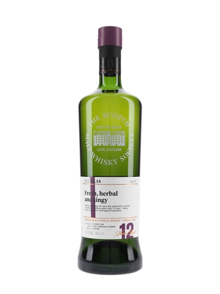 SMWS 55.19 Fresh, Herbal and Zingy Royal Brackla 12 Year Old 70cl / 59.1%