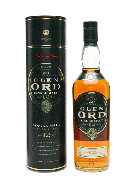 Glen Ord 12 Years Old Bottled 1990s 70cl