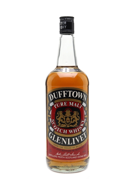 Dufftown-Glenlivet 8 Years Old Bottled 1980s 100cl