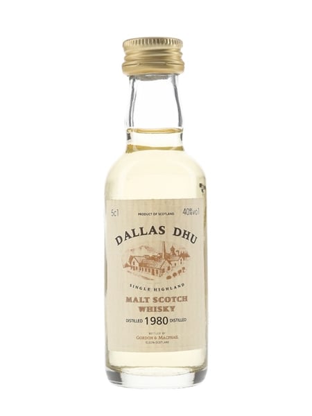 Dallas Dhu 1980 Bottled 2000s - Gordon & MacPhail 5cl / 40%