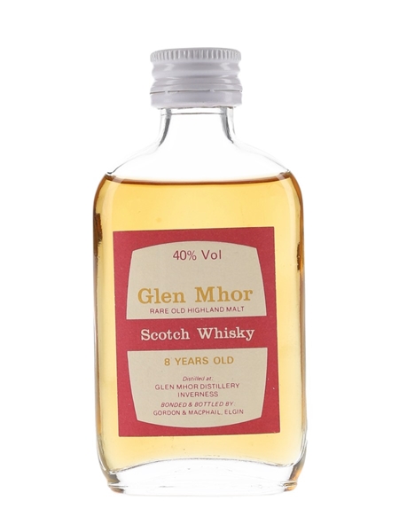 Glen Mhor 8 Year Old Bottled 1980s - Gordon & MacPhail 5cl / 40%