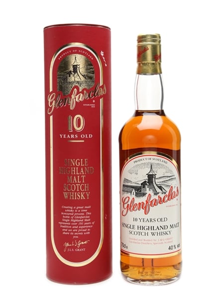 Glenfarclas 10 Years Old Old Presentation 70cl / 40%