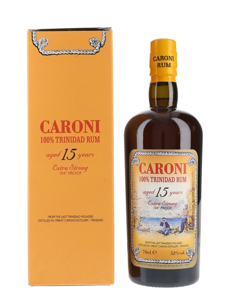 Caroni 1998 15 Year Old Extra Strong Trinidad Rum Bottled 2013 - Velier 70cl / 52%