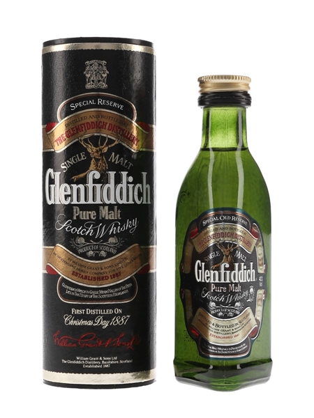 Glenfiddich Special Old Reserve Bottled 1980s 5cl / 40%