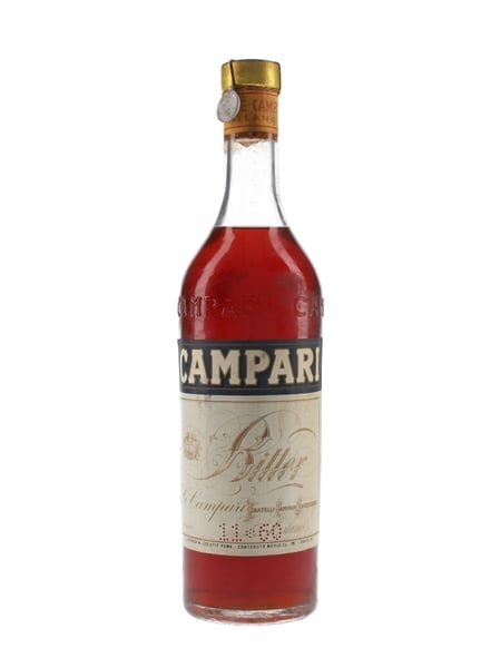 Campari Bitter Bottled 1960 75cl / 25%