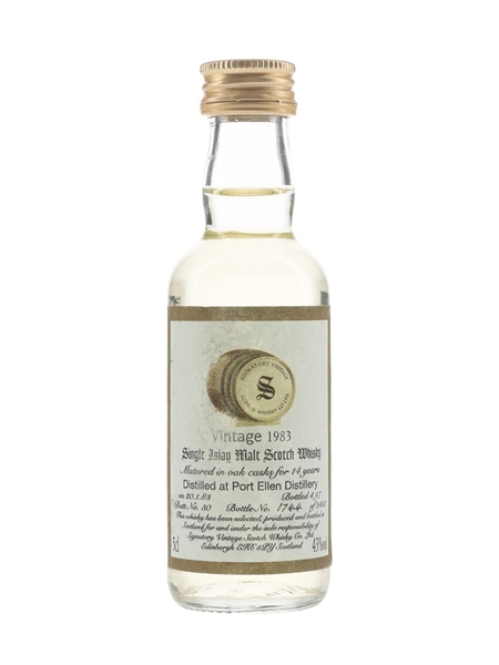 Port Ellen 1983 14 Year Old Bottled 1997 - Signatory Vintage 5cl / 43%