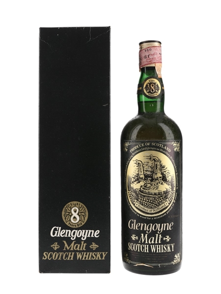 Glengoyne 8 Year Old Bottled 1970s-1980s - Gnudi Import 75cl / 43%