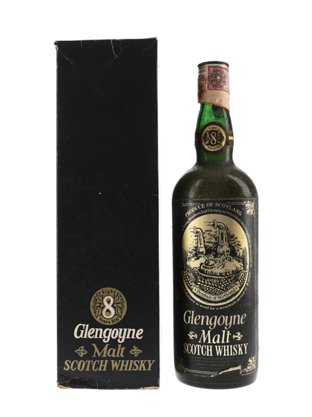 Glengoyne 8 Year Old Bottled 1970s-1980s - Gnudi Import 75cl / 43%