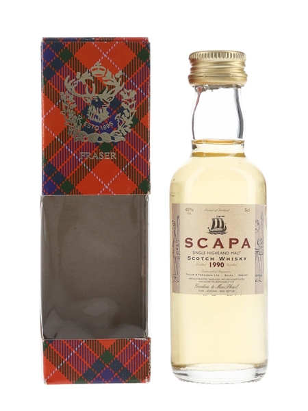 Scapa 1990 Bottled 2003 - Gordon & MacPhail 5cl / 40%