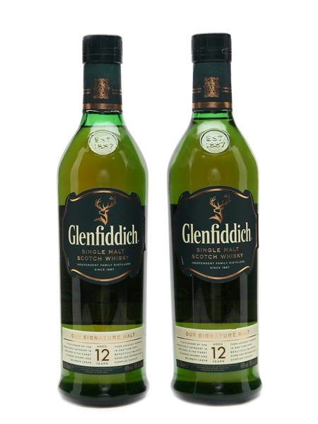 Glenfiddich 12 Year Old  2x70cl