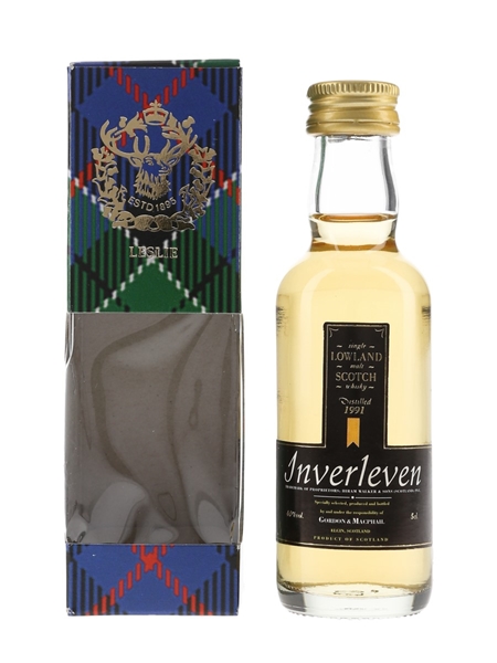 Inverleven 1991 Bottled 2000s - Gordon & MacPhail 5cl / 40%