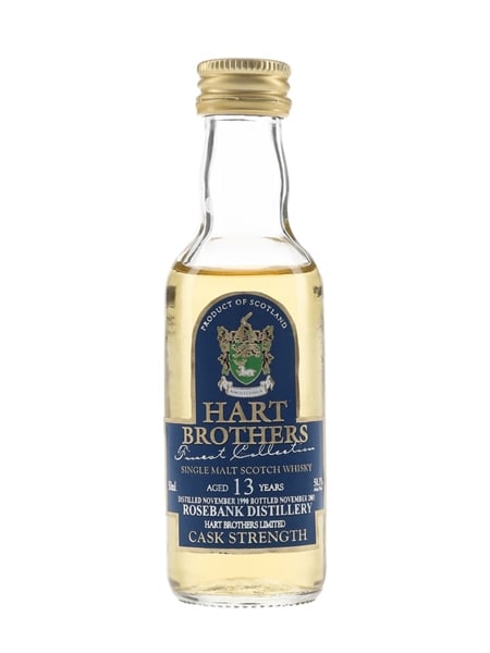 Rosebank 1990 13 Year Old Bottled 2003 - Hart Brothers 5cl / 58.3%