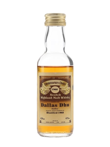 Dallas Dhu 1968 Bottled 1980s - Gordon & MacPhail 5cl / 40%