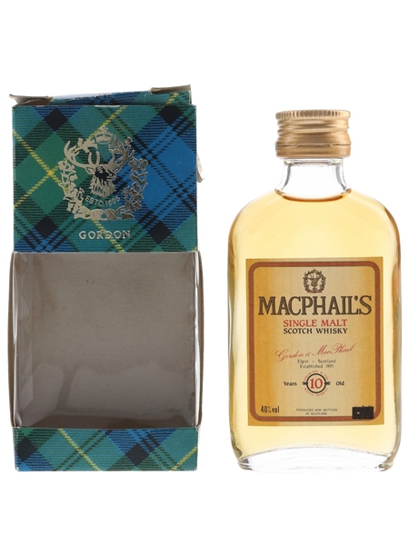 MacPhail's 10 Year Old Bottled 1980s-1990s - Gordon & MacPhail 5cl / 40%