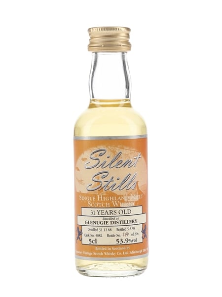 Glenugie 1966 31 Year Old Silent Stills Cask 5082 Bottled 1998 - Signatory Vintage 5cl / 53.9%