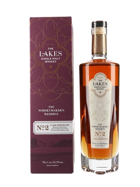 Lakes Single Malt The Whisky Maker's Reserve No.2 Cask Strength - Lakes Distillery 70cl / 60.9%