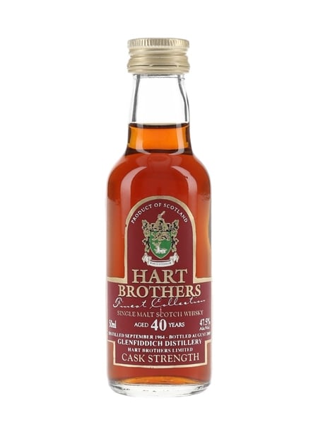 Glenfiddich 1964 40 Year Old Cask Strength Bottled 2005 - Hart Brothers 5cl / 47.5%