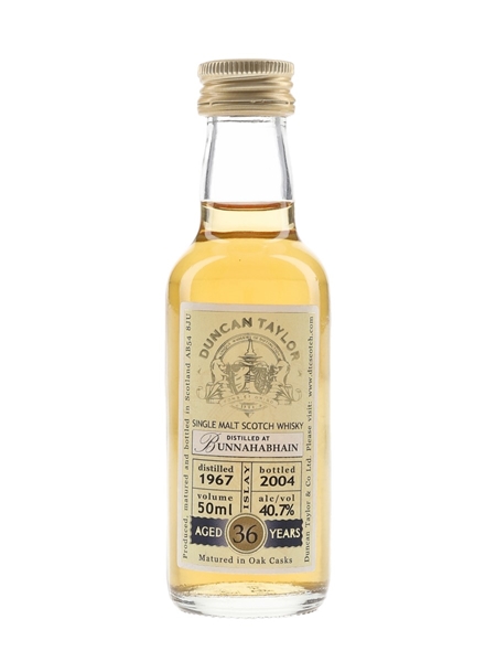 Bunnahabhain 1967 36 Year Old Bottled 2004 - Duncan Taylor 5cl / 40.7%