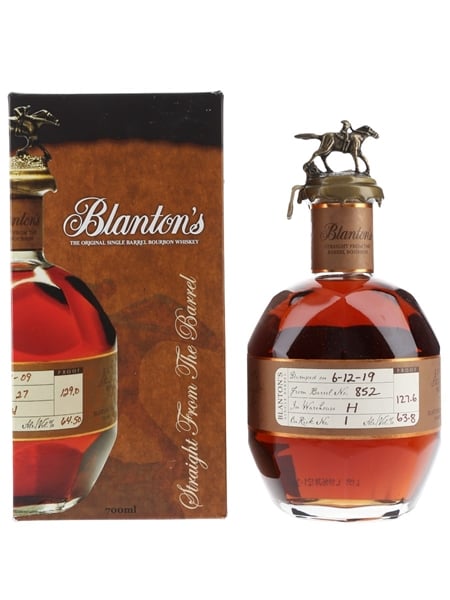 Blanton's Straight From The Barrel No. 852 Bottled 2019 70cl / 63.8%