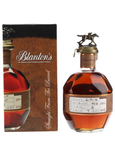 Blanton's Straight From The Barrel No. 926 Bottled 2016 70cl / 64.8%