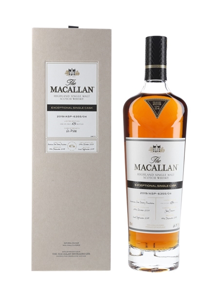 Macallan 2001 Exceptional Single Cask 04 2019 Release 70cl / 50.8%