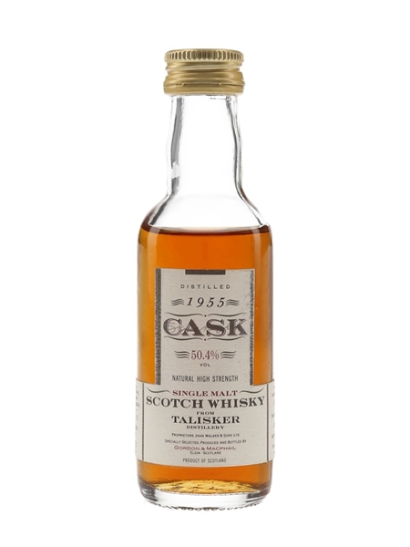 Talisker 1955 Cask Strength Bottled 1992 - Gordon & MacPhail 5cl / 50.4%