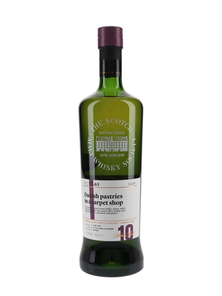 SMWS 72.63 Danish Pastries In A Carpet Shop Miltonduff 10 Year Old 70cl / 57.4%